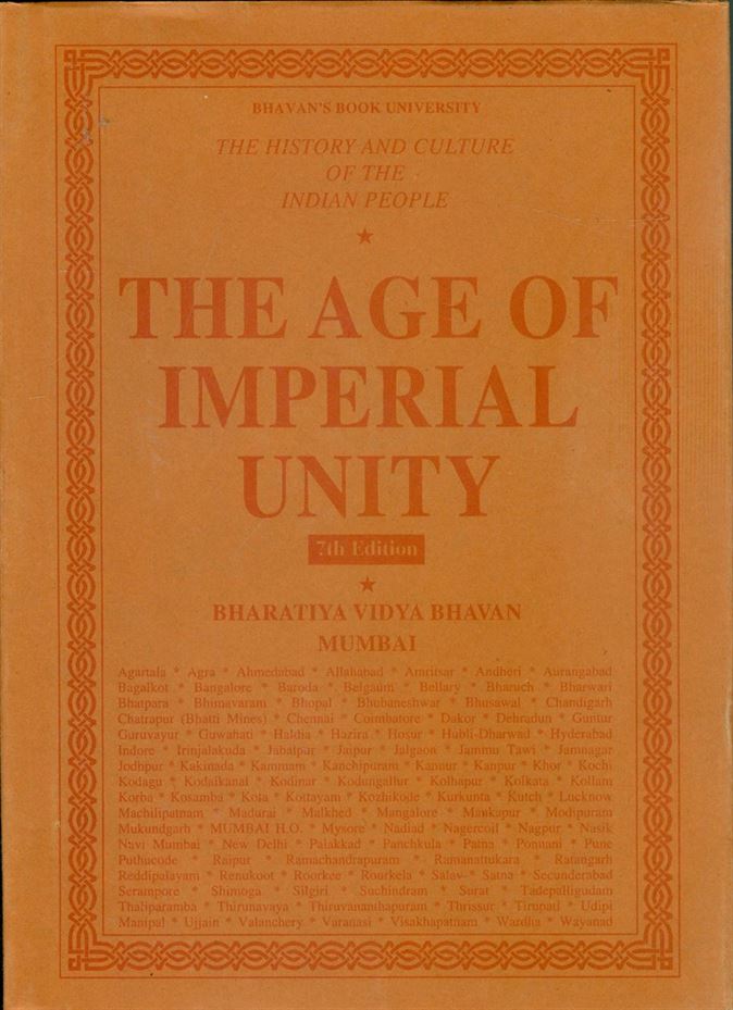 The History and Culture of the Indian People, Vol. 2: The Age of Imperial Unity