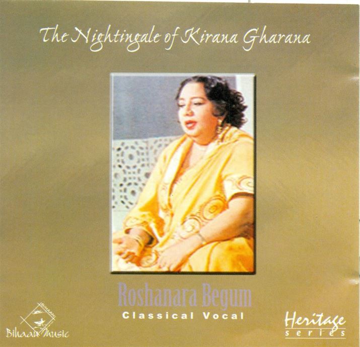 The Nightingale of Kirana Gharana, Raga: Kamod, Jhinjhoti, Nand, Kafi Thumri
