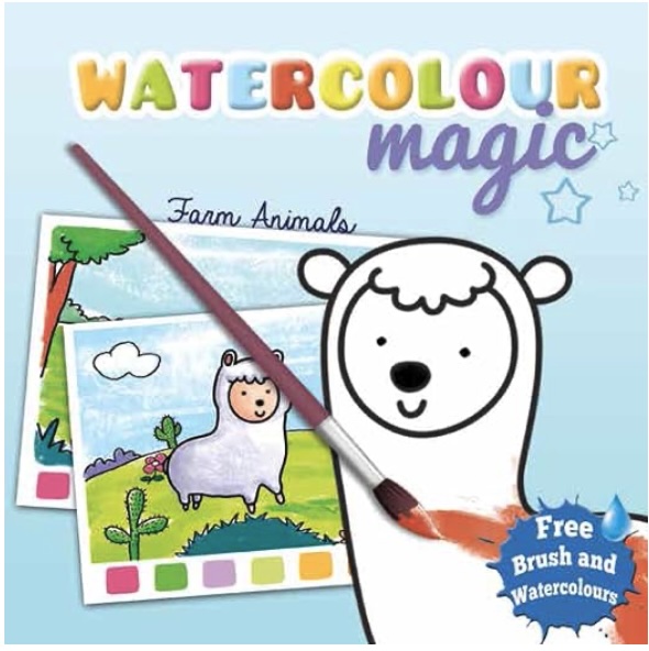 Watercolour Magic - 1 (Farm Animals)