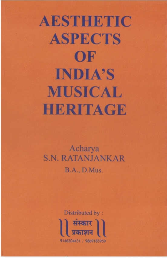 Aesthetic Aspects of India's Musical Heritage